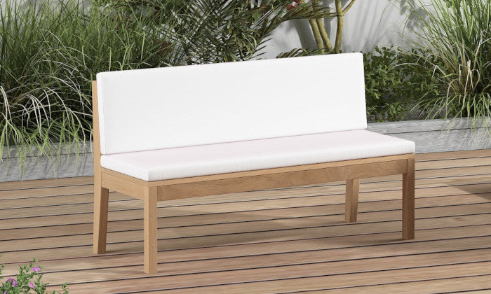 Outdoor Bankkissen mit Rückenlehne