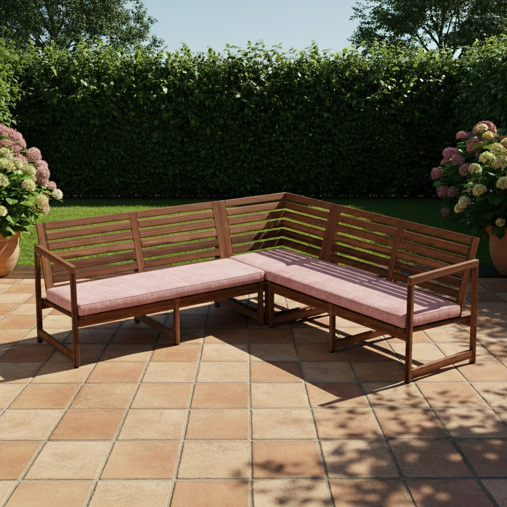 2-teilig - Eckbank Polster nach Maß - Outdoor 