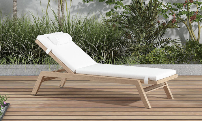 2-teilig - Sonnenliege und Gartenliege Auflage - Outdoor