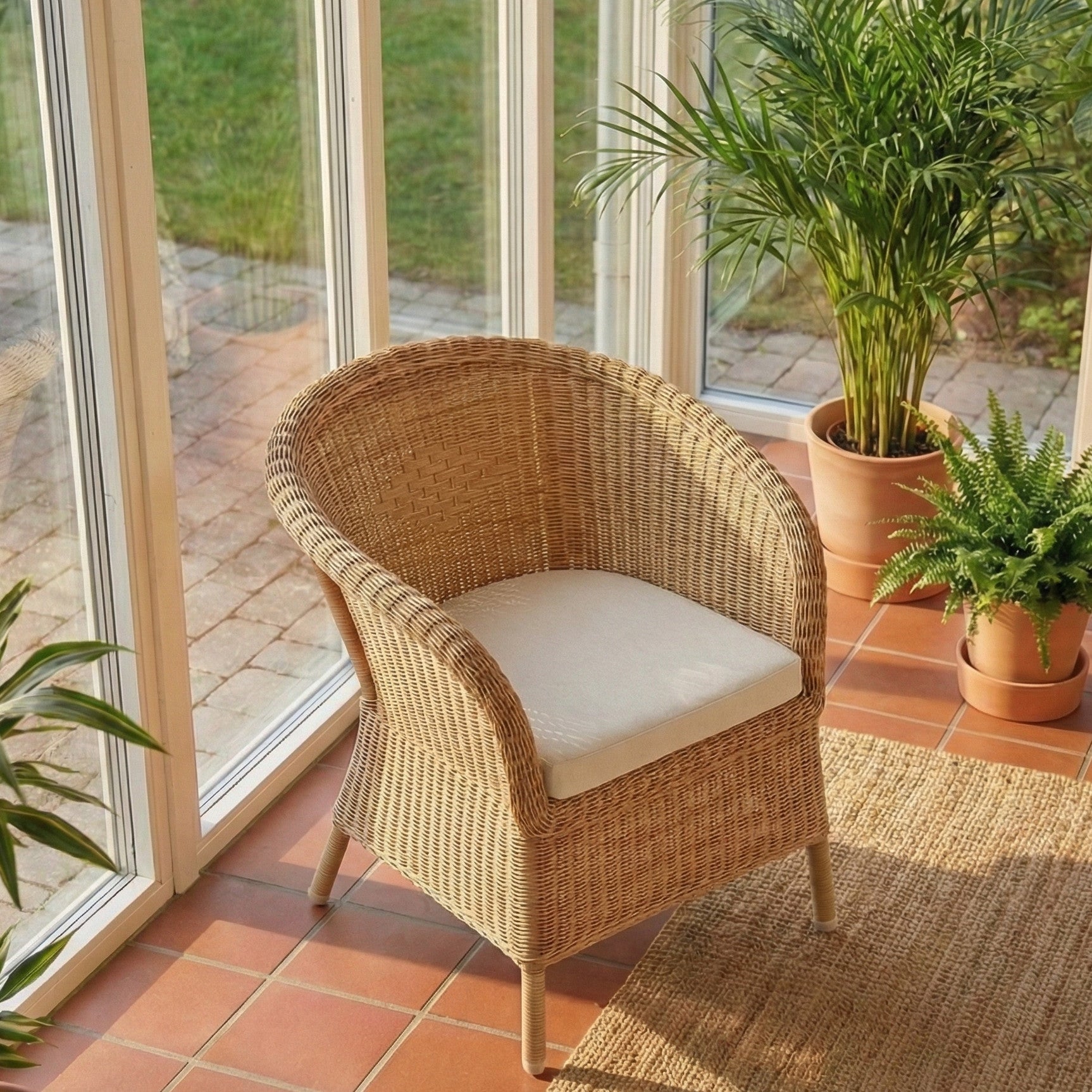 Halbrundes Lounge Sitzkissen nach Mass