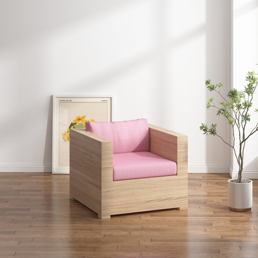 Lounge Sitzkissen mit Flopkissen Rückenlehne - Indoor