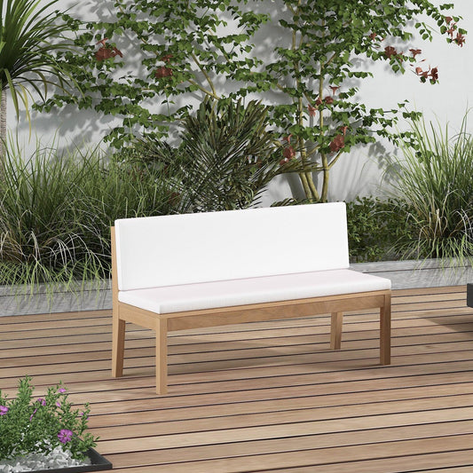Outdoor Bankkissen mit Rückenlehne
