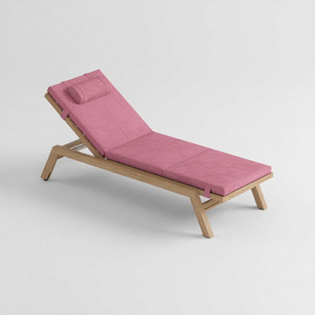 Klappbare Sonnenliege und Gartenliege Auflage nach Maß