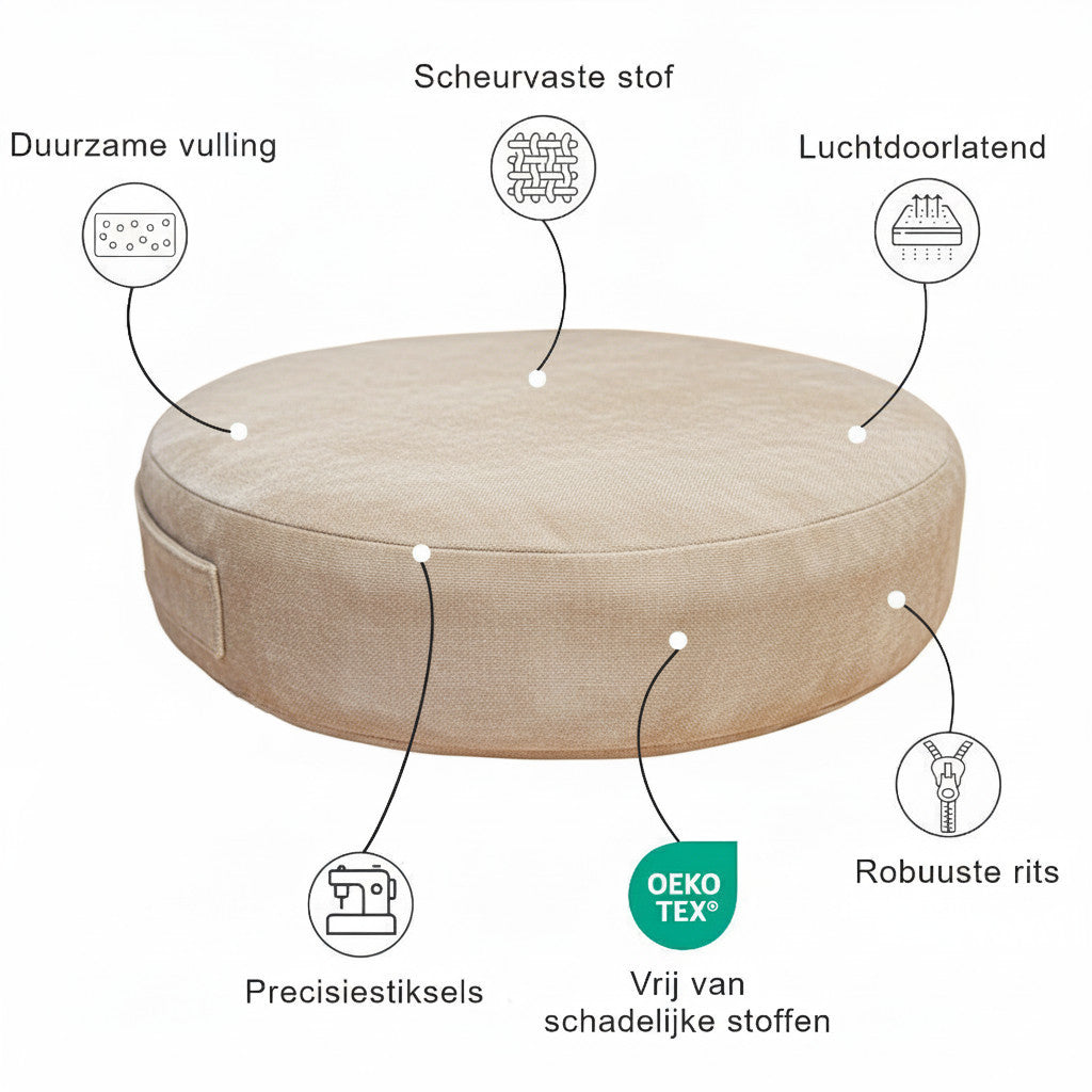 Ronde vloerkussens - Indoor
