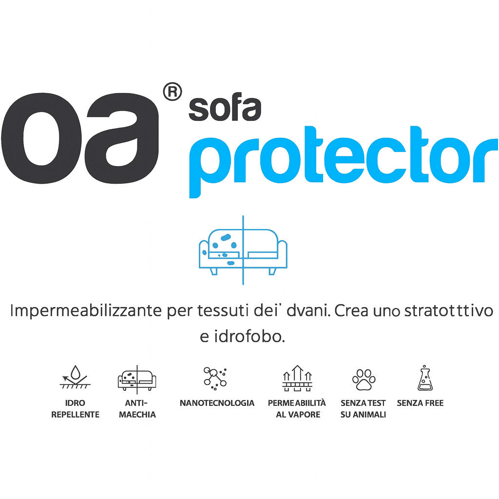 Spray impregnante protettivo per divani 
