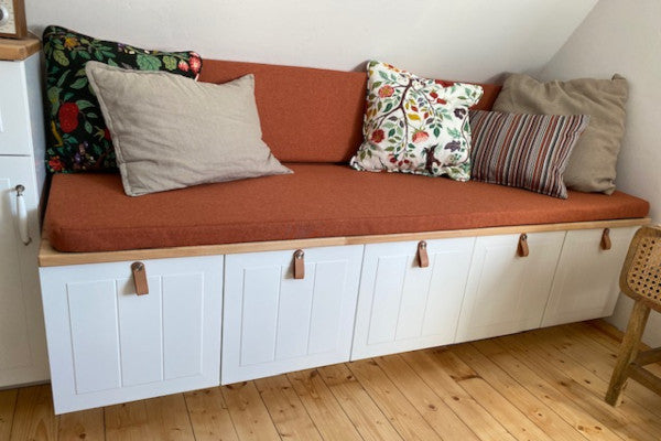 Meubels met zitkussens