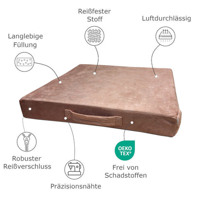 Bodenkissen nach maß Eigenschaften