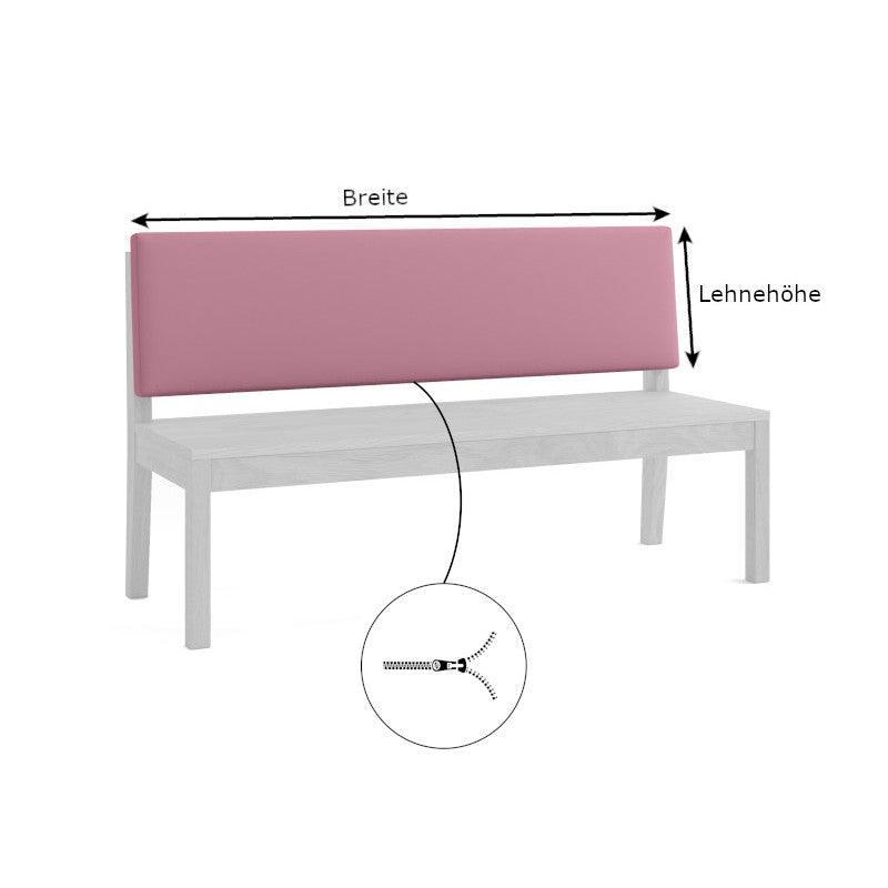 Dimensions du coussin de dossier extérieur