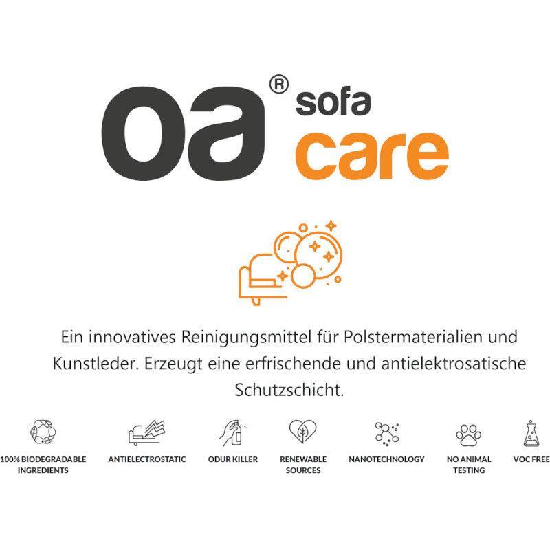 OA Sofa-Care Nettoyant pour tissus d'ameublement instructions