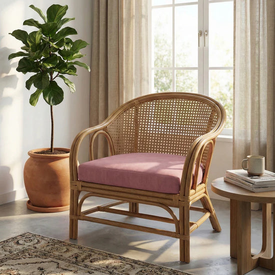 Halbrundes Kissen nach Mass