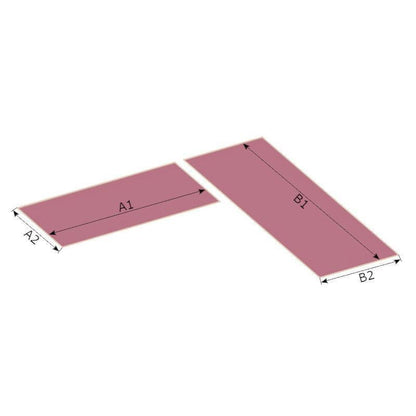 2-delig - Hoekbankkussen - Buiten